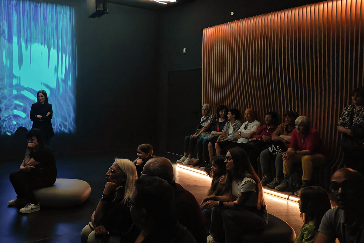 Sala immersiva metavisuale (Centro Educational Uniacque)