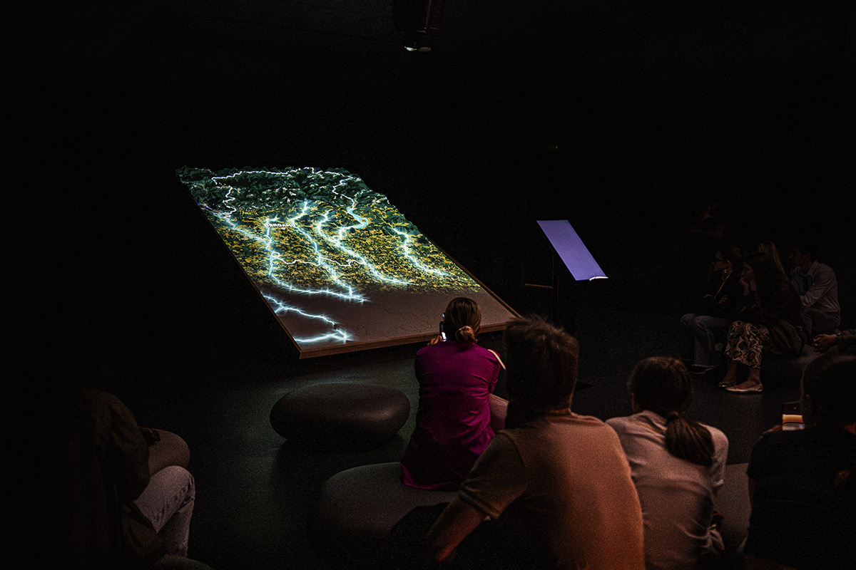 Sala immersiva metavisuale (Centro Educational Uniacque)